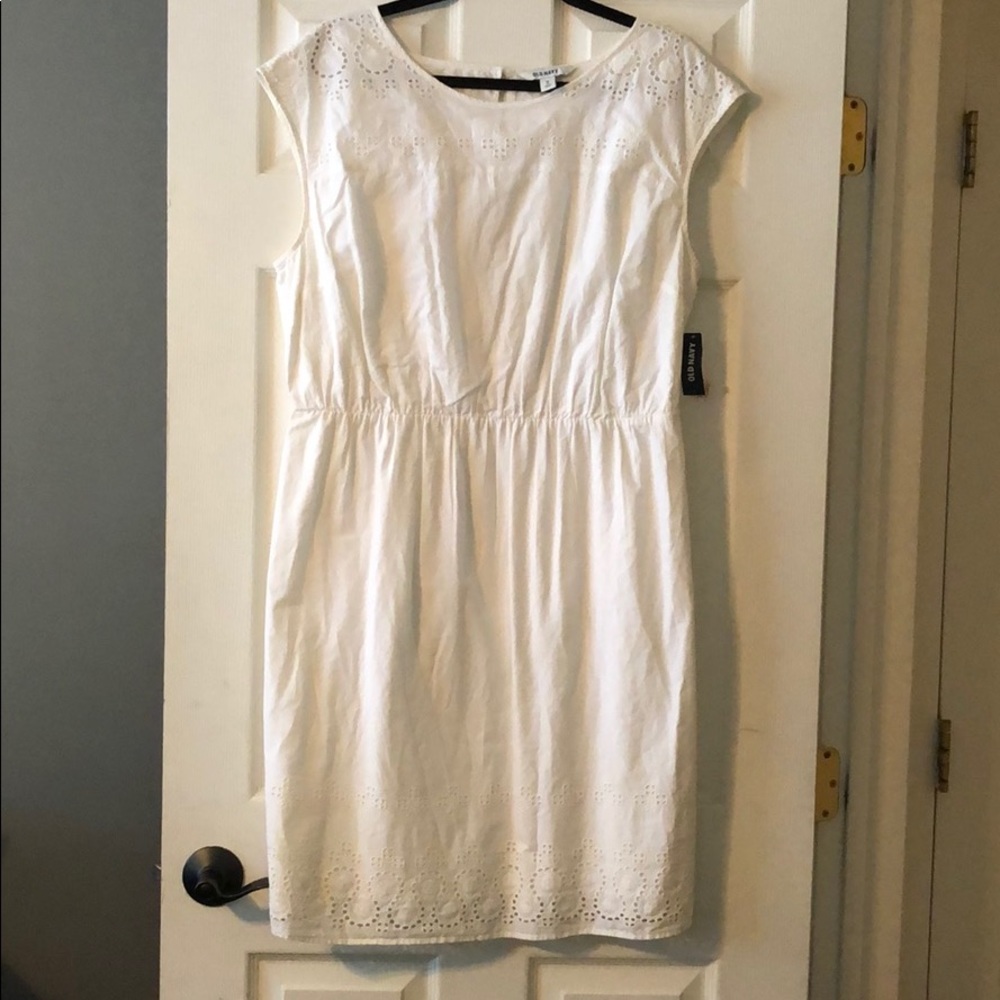 Cotton Eyelet Dress